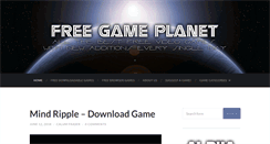 Desktop Screenshot of freegameplanet.com