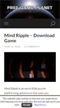 Mobile Screenshot of freegameplanet.com